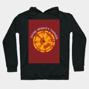 JPL/NASA Perseverance Parachute "Dare Mighty Things" Poster #7 Hoodie